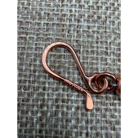 Mookaite Jasper Necklace – Polished Gemstone Beads with Copper-Tone Hook Clasp - Picture 6 of 9